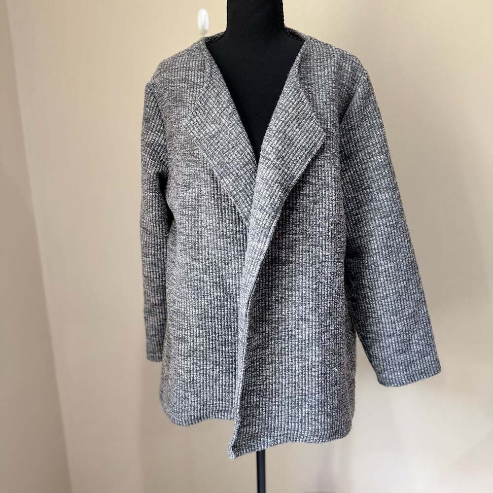 Dark Academia Grandpacore  Draped Cardigan Petite L